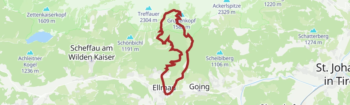 Route map: Gruttenhütten Runde